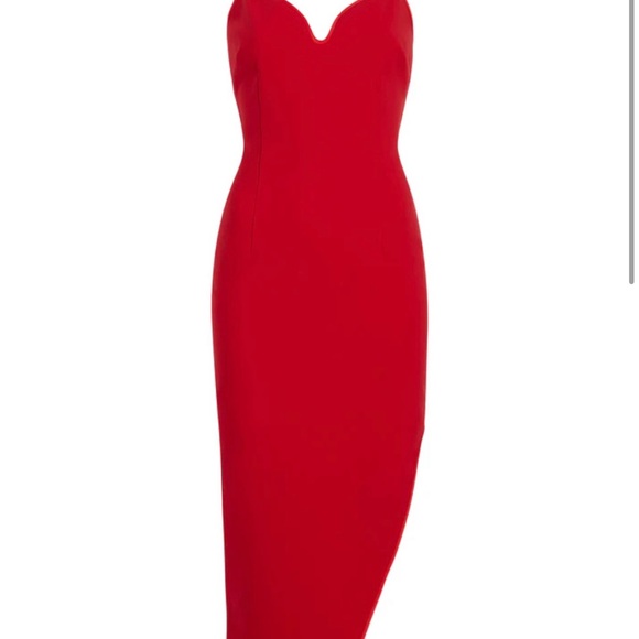 Likely Red Sleeveless Sweetheart Bodycon Dress - Picture 4 of 8